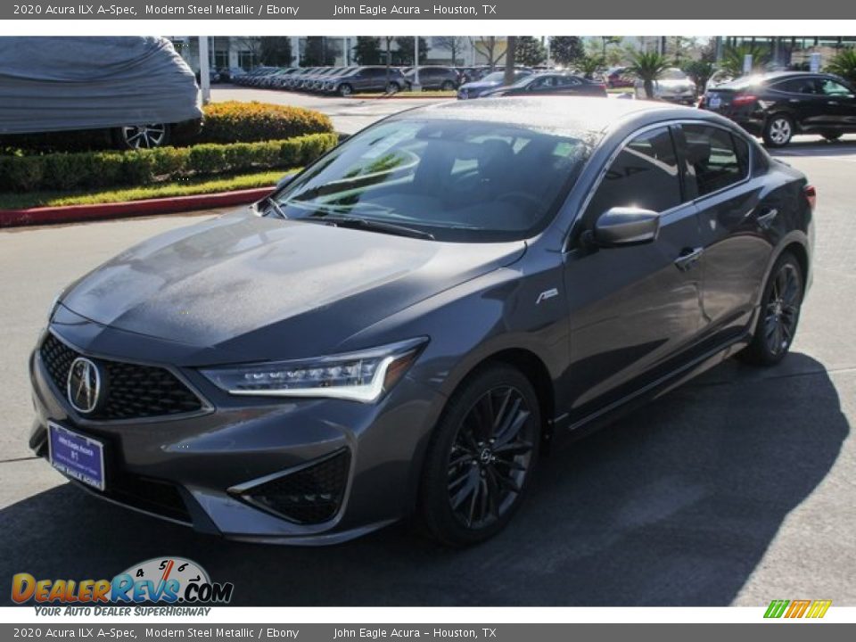 2020 Acura ILX A-Spec Modern Steel Metallic / Ebony Photo #4