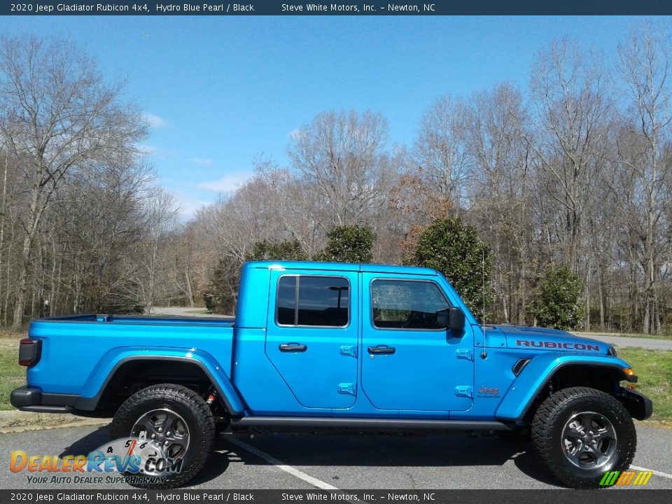 Hydro Blue Pearl 2020 Jeep Gladiator Rubicon 4x4 Photo #5