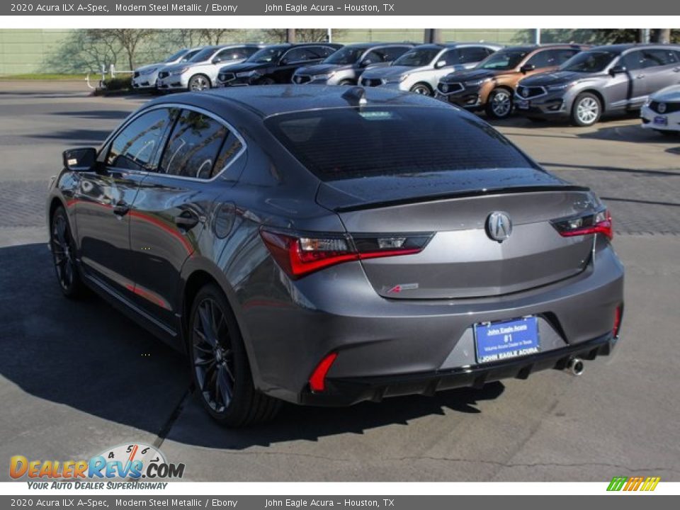 2020 Acura ILX A-Spec Modern Steel Metallic / Ebony Photo #6
