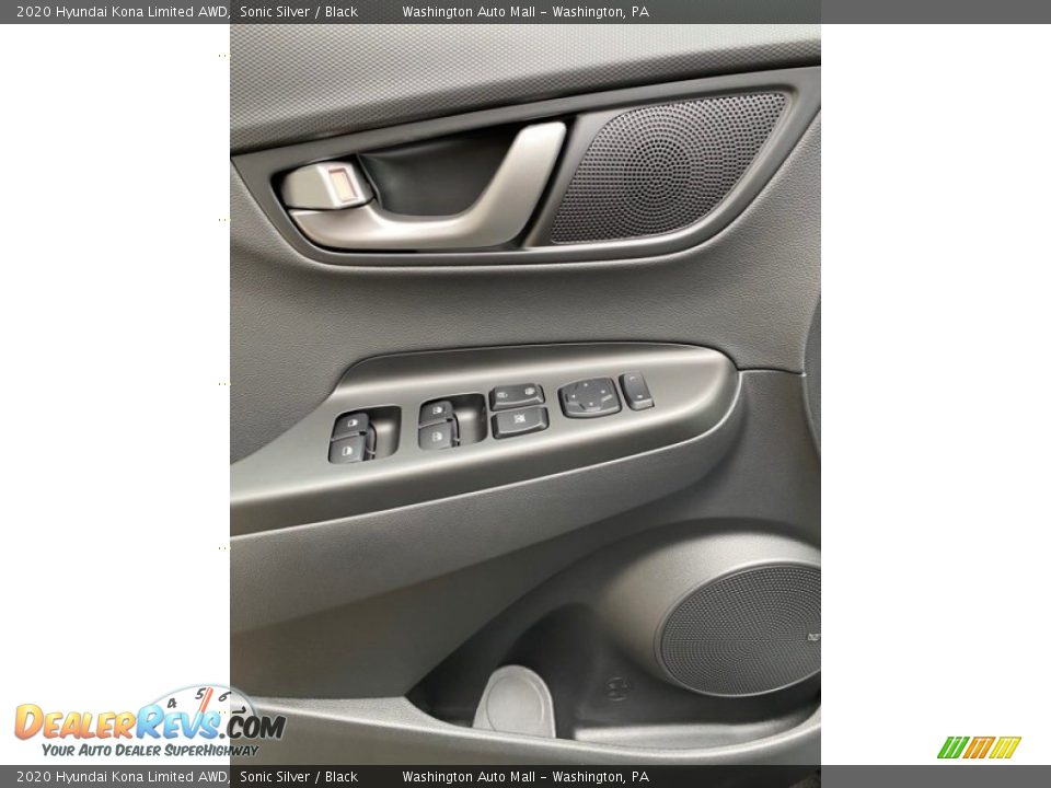 2020 Hyundai Kona Limited AWD Sonic Silver / Black Photo #11