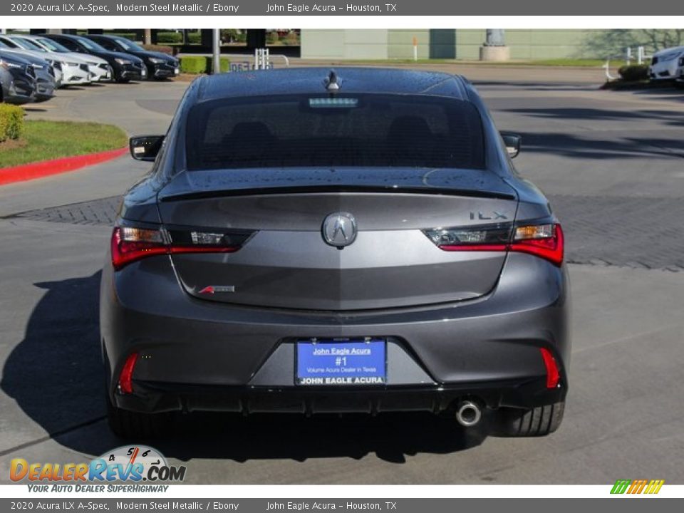 2020 Acura ILX A-Spec Modern Steel Metallic / Ebony Photo #7