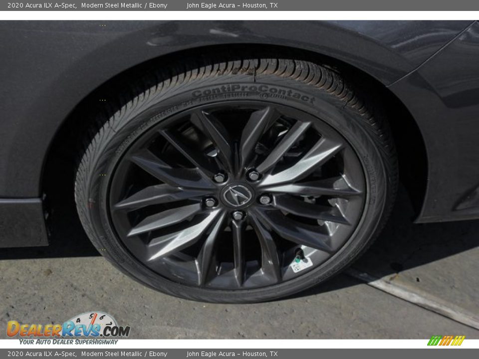 2020 Acura ILX A-Spec Modern Steel Metallic / Ebony Photo #11
