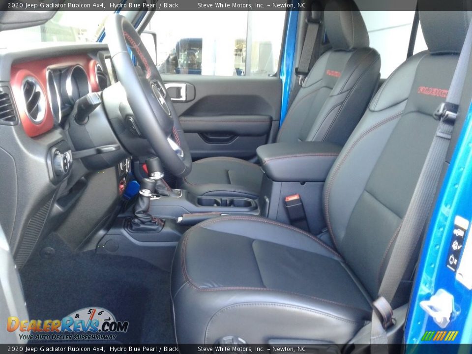 2020 Jeep Gladiator Rubicon 4x4 Hydro Blue Pearl / Black Photo #11