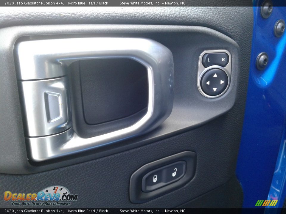 2020 Jeep Gladiator Rubicon 4x4 Hydro Blue Pearl / Black Photo #12