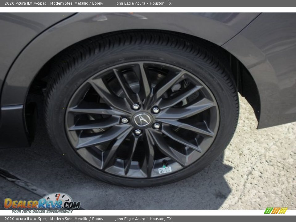 2020 Acura ILX A-Spec Modern Steel Metallic / Ebony Photo #14