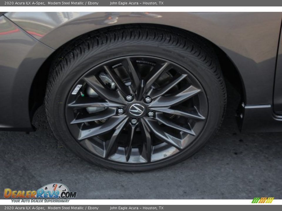 2020 Acura ILX A-Spec Modern Steel Metallic / Ebony Photo #15