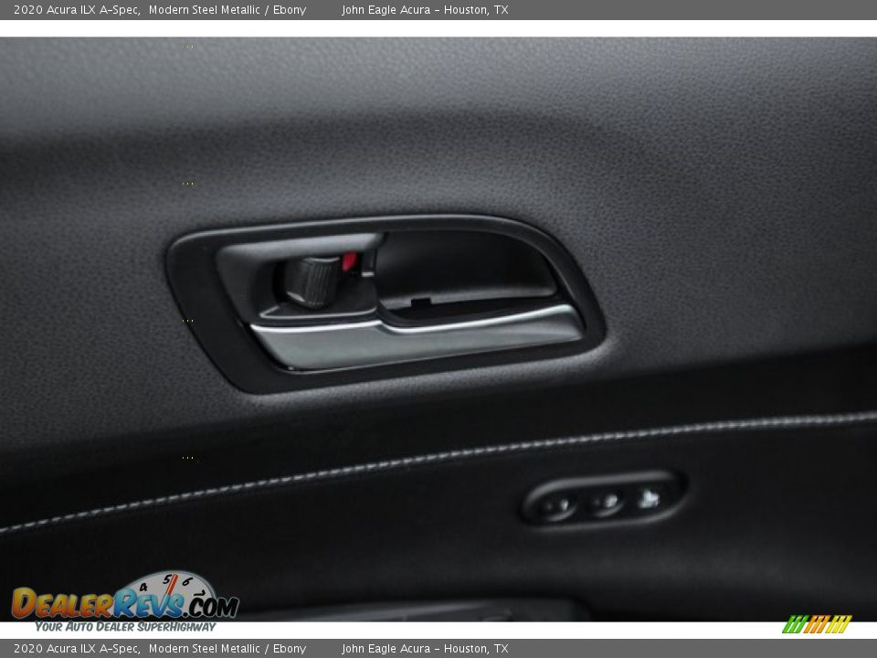 2020 Acura ILX A-Spec Modern Steel Metallic / Ebony Photo #16