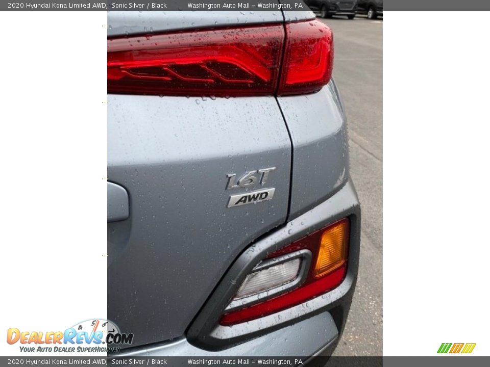 2020 Hyundai Kona Limited AWD Sonic Silver / Black Photo #22