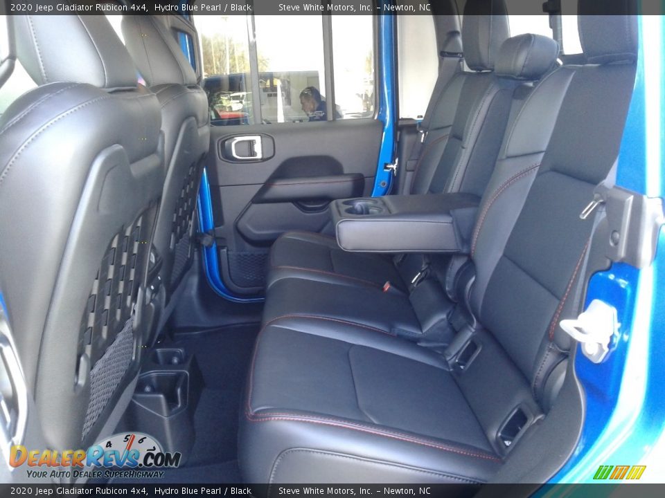 2020 Jeep Gladiator Rubicon 4x4 Hydro Blue Pearl / Black Photo #14
