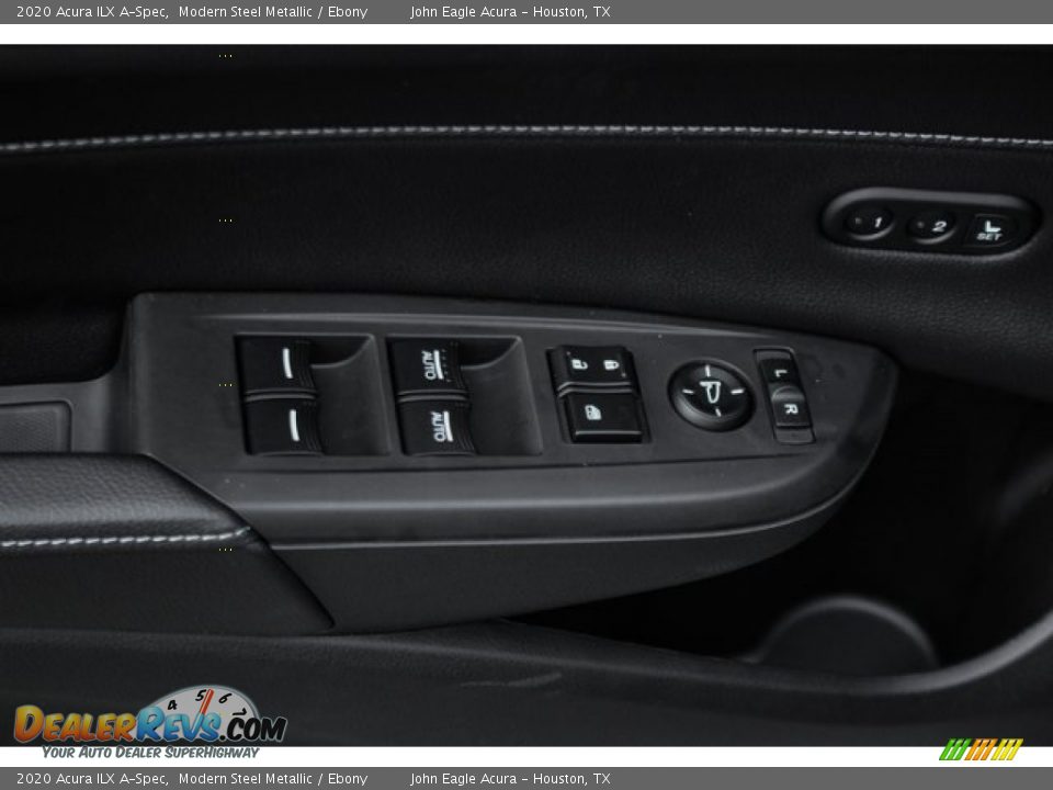 2020 Acura ILX A-Spec Modern Steel Metallic / Ebony Photo #17