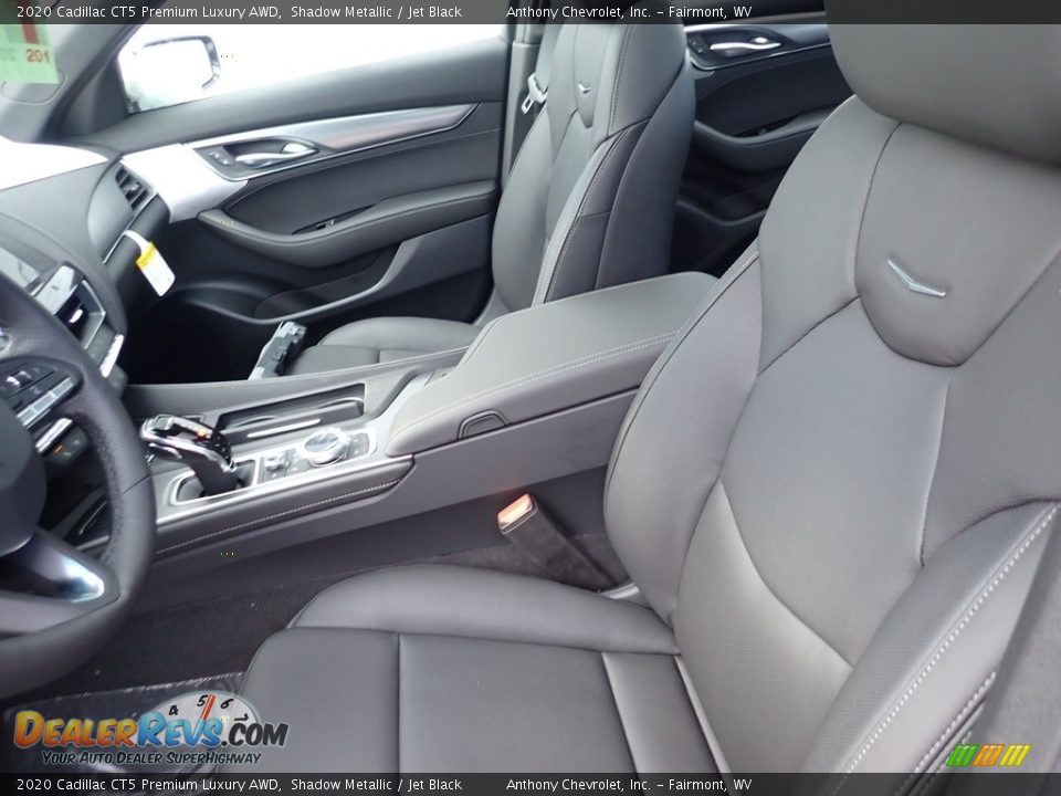 2020 Cadillac CT5 Premium Luxury AWD Shadow Metallic / Jet Black Photo #12
