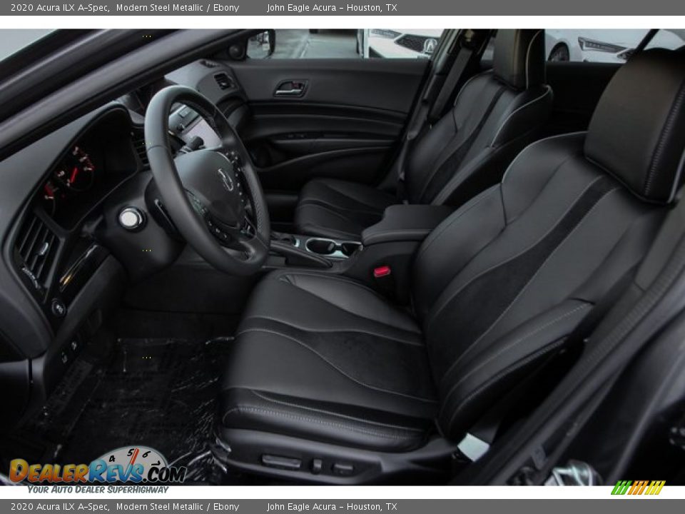 2020 Acura ILX A-Spec Modern Steel Metallic / Ebony Photo #19