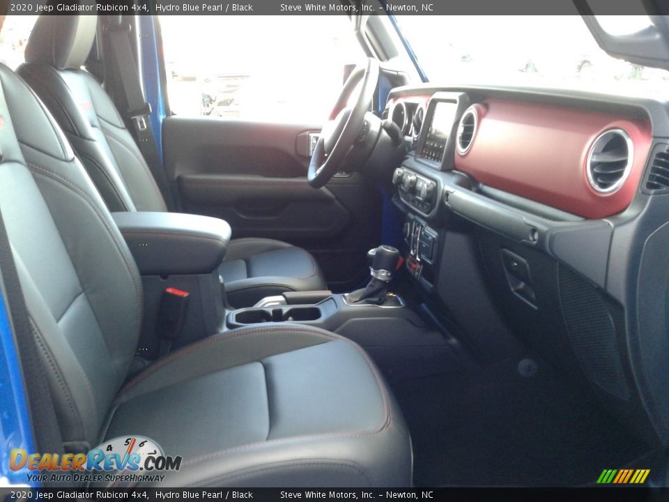 2020 Jeep Gladiator Rubicon 4x4 Hydro Blue Pearl / Black Photo #17