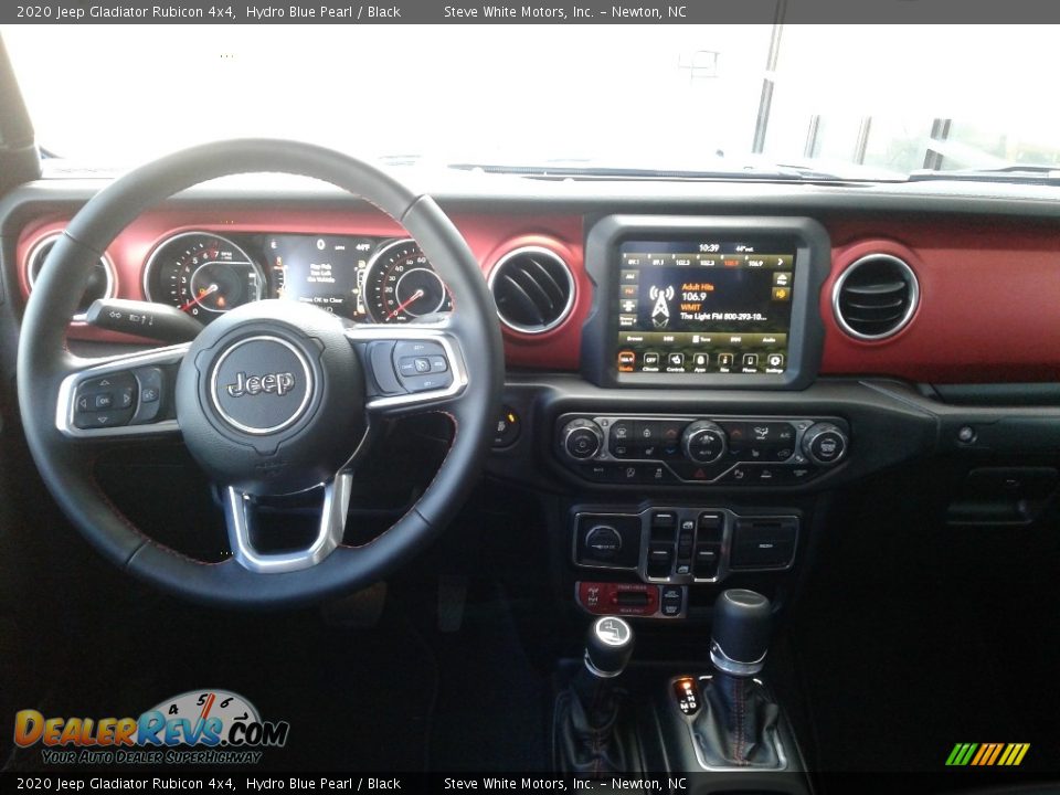 2020 Jeep Gladiator Rubicon 4x4 Hydro Blue Pearl / Black Photo #18