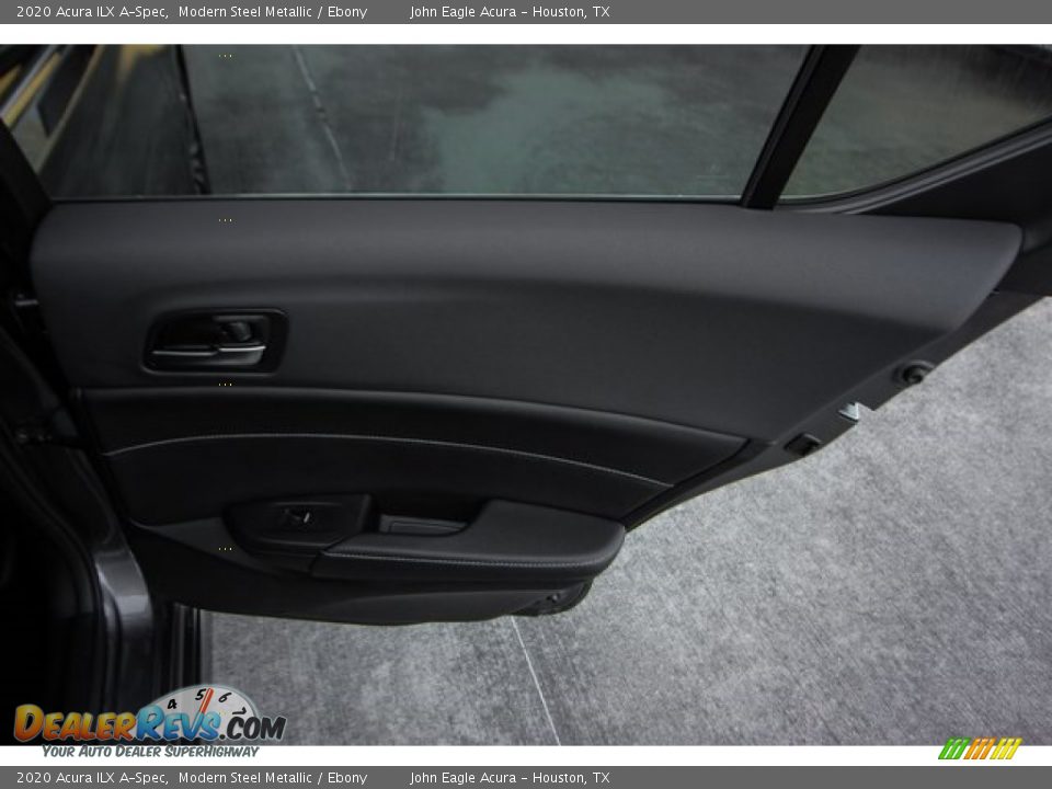 2020 Acura ILX A-Spec Modern Steel Metallic / Ebony Photo #23