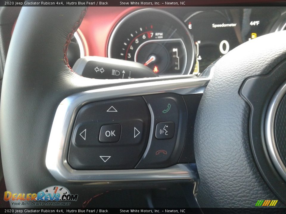 2020 Jeep Gladiator Rubicon 4x4 Hydro Blue Pearl / Black Photo #19