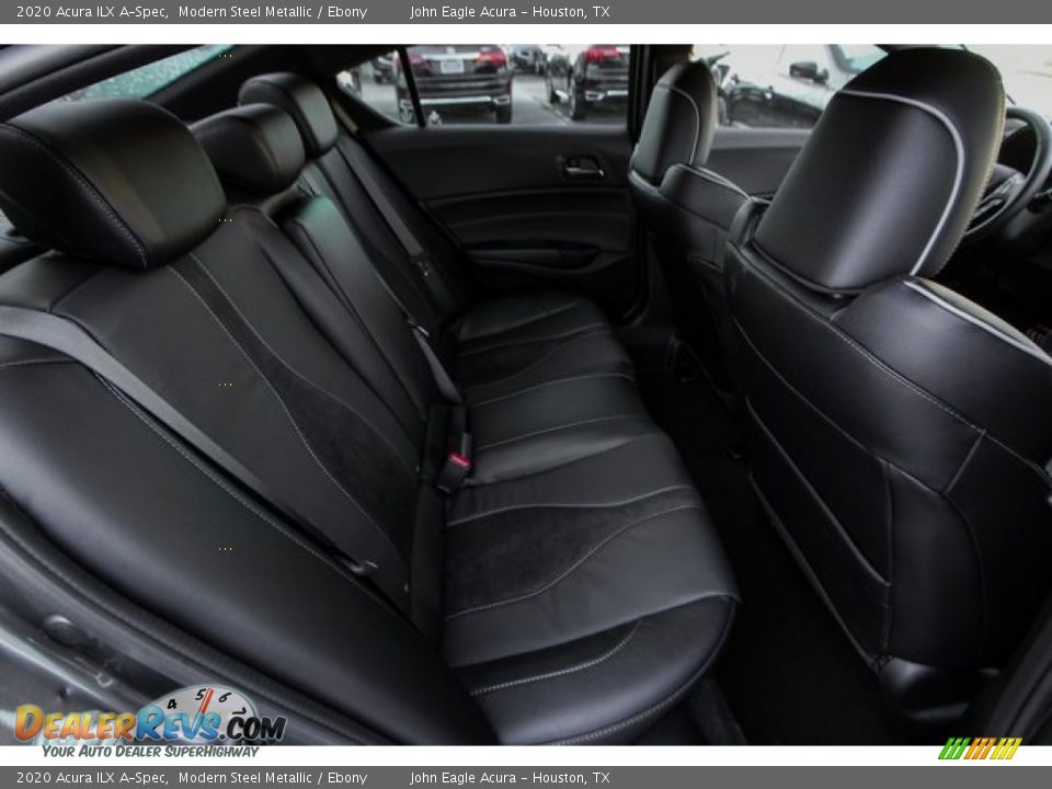2020 Acura ILX A-Spec Modern Steel Metallic / Ebony Photo #24