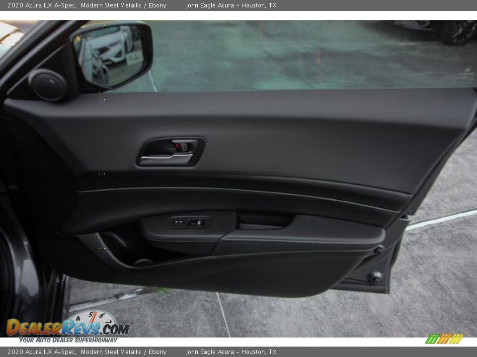 2020 Acura ILX A-Spec Modern Steel Metallic / Ebony Photo #25