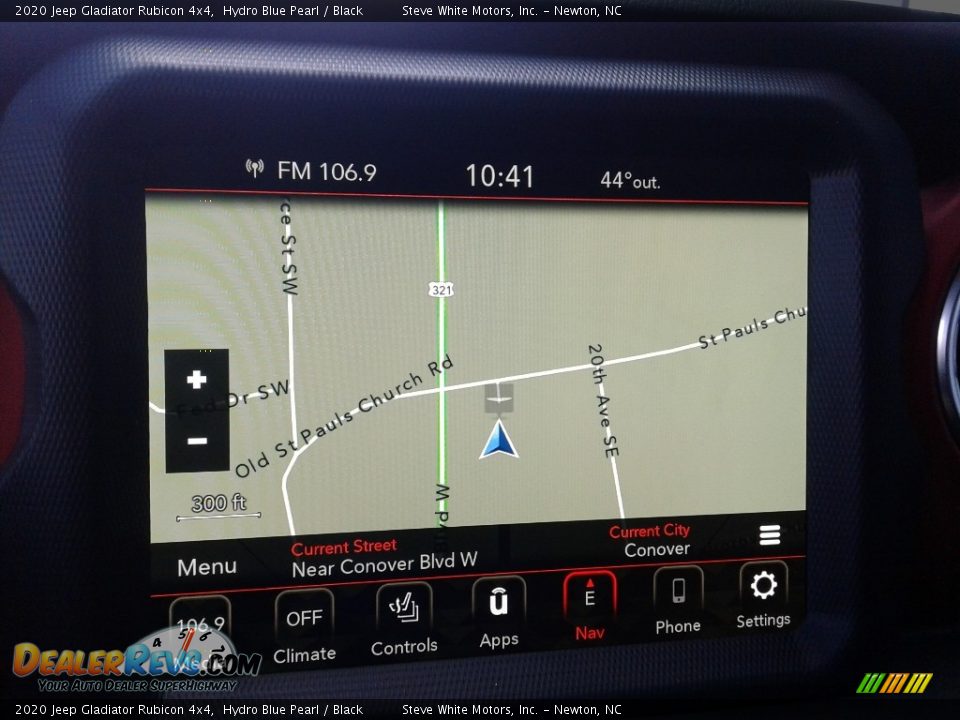 Navigation of 2020 Jeep Gladiator Rubicon 4x4 Photo #23