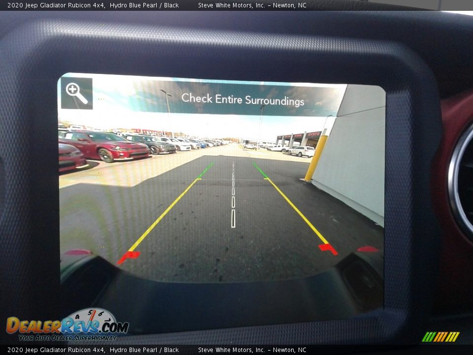 2020 Jeep Gladiator Rubicon 4x4 Hydro Blue Pearl / Black Photo #25