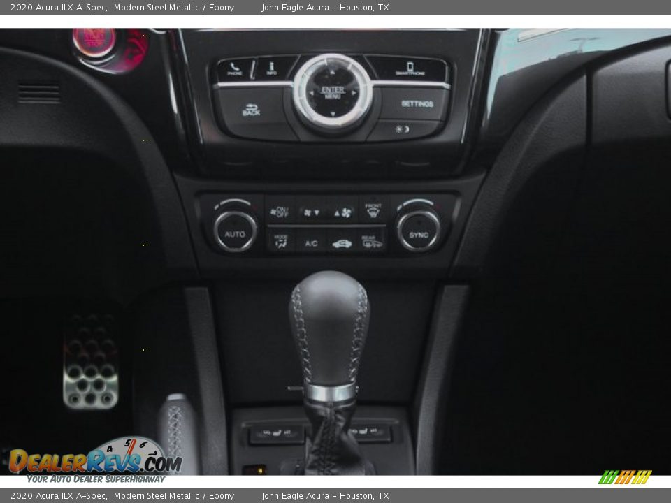 2020 Acura ILX A-Spec Modern Steel Metallic / Ebony Photo #32