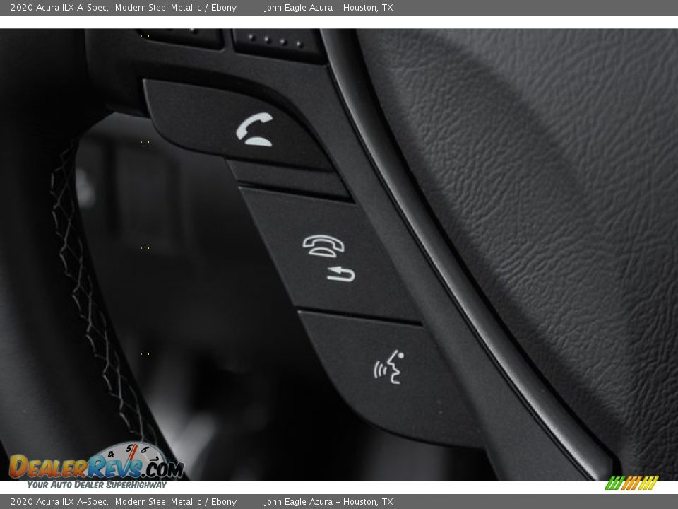 2020 Acura ILX A-Spec Modern Steel Metallic / Ebony Photo #35