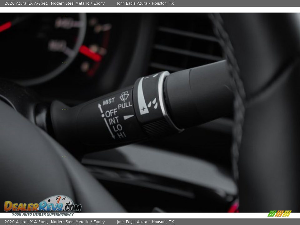 2020 Acura ILX A-Spec Modern Steel Metallic / Ebony Photo #36