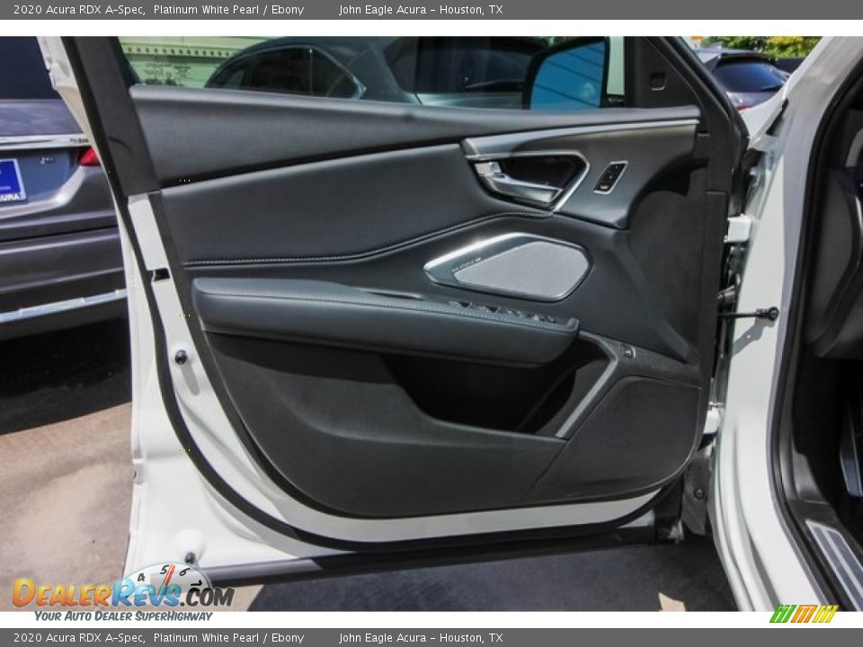 2020 Acura RDX A-Spec Platinum White Pearl / Ebony Photo #15