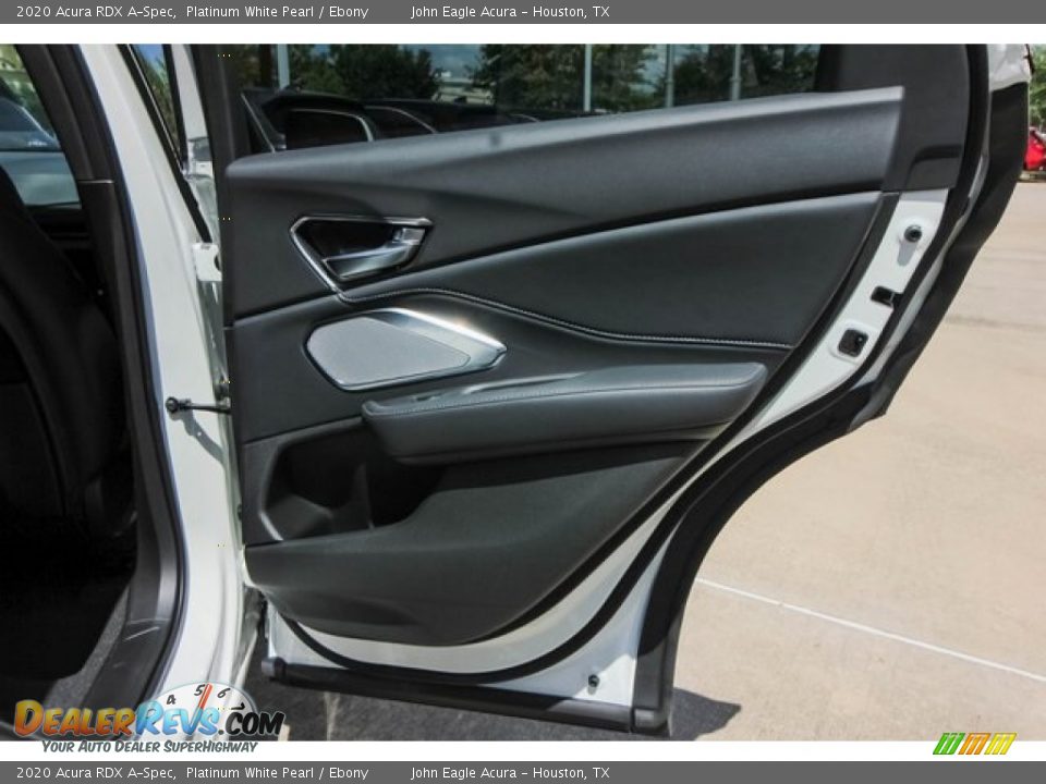 2020 Acura RDX A-Spec Platinum White Pearl / Ebony Photo #21