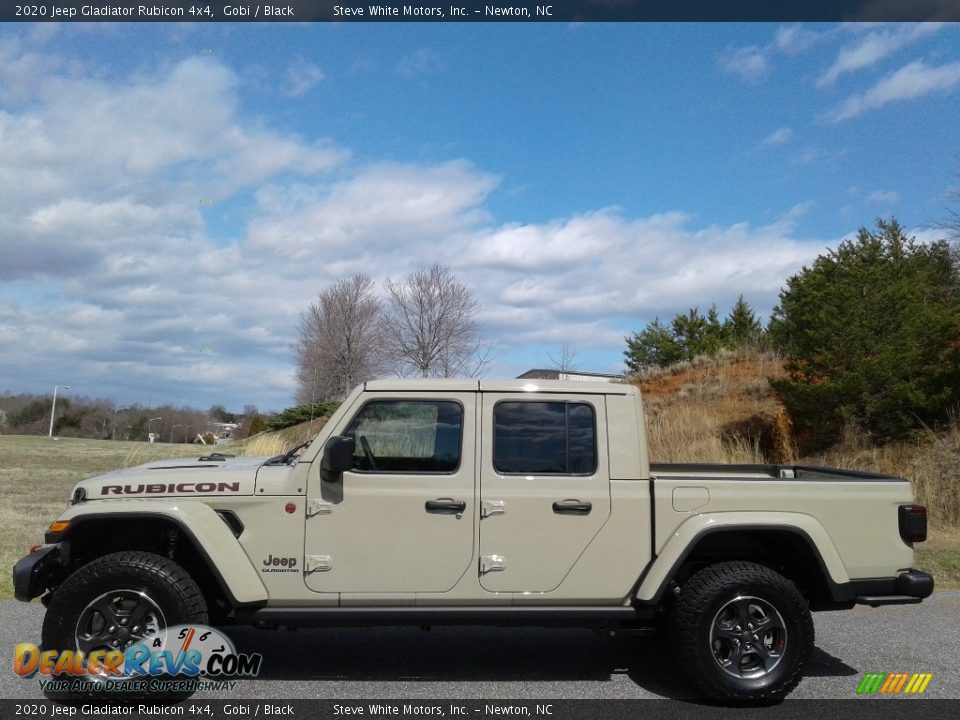 2020 Jeep Gladiator Rubicon 4x4 Gobi / Black Photo #1