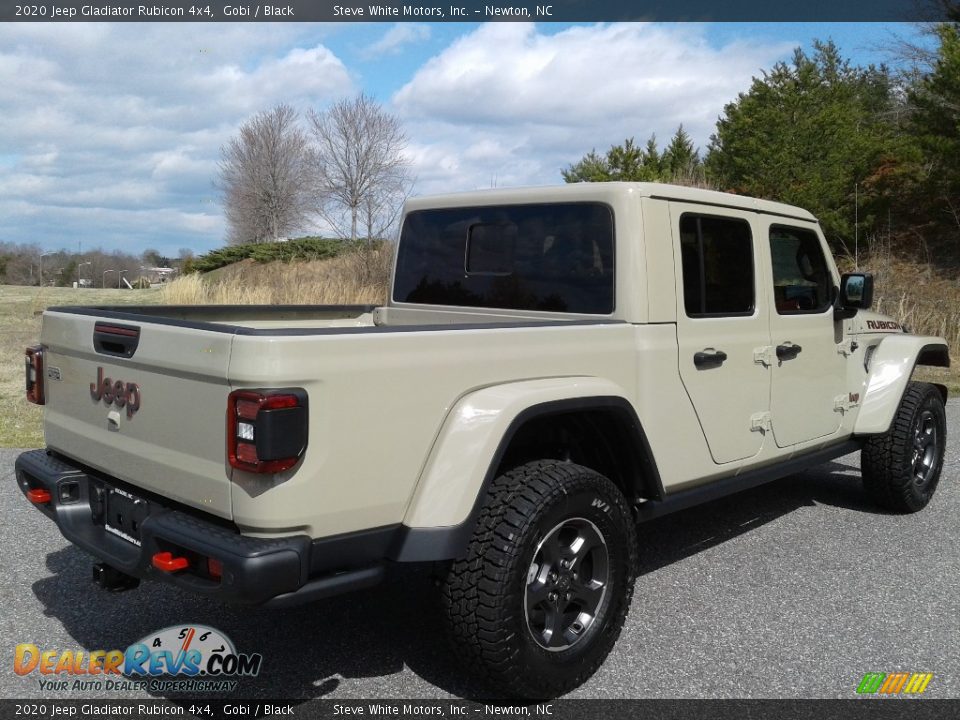 2020 Jeep Gladiator Rubicon 4x4 Gobi / Black Photo #6