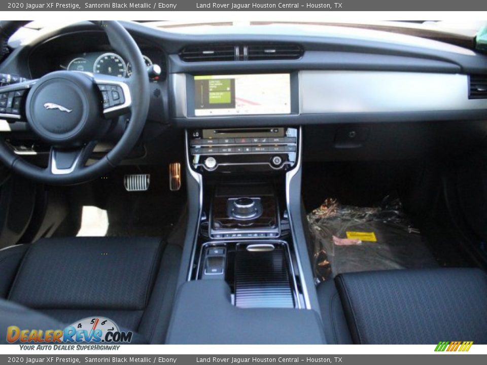 2020 Jaguar XF Prestige Santorini Black Metallic / Ebony Photo #4