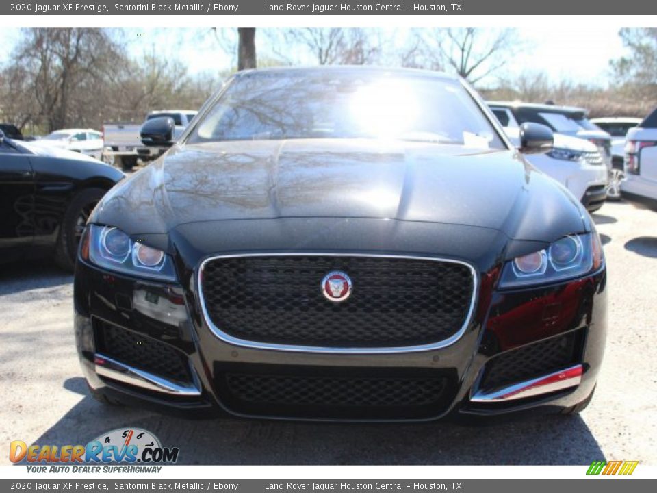 2020 Jaguar XF Prestige Santorini Black Metallic / Ebony Photo #8