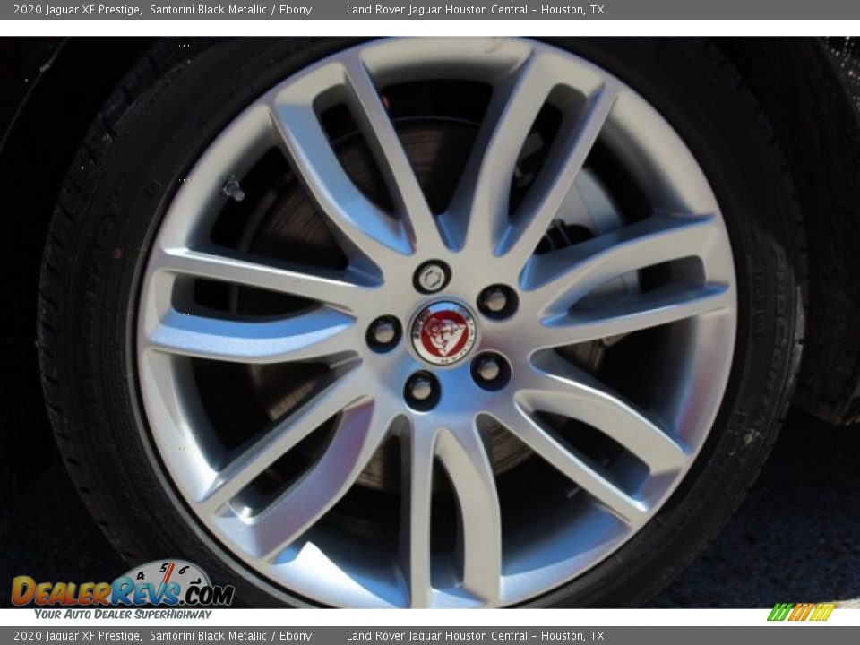 2020 Jaguar XF Prestige Santorini Black Metallic / Ebony Photo #9