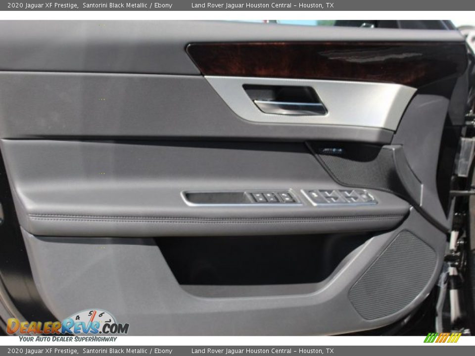 2020 Jaguar XF Prestige Santorini Black Metallic / Ebony Photo #10