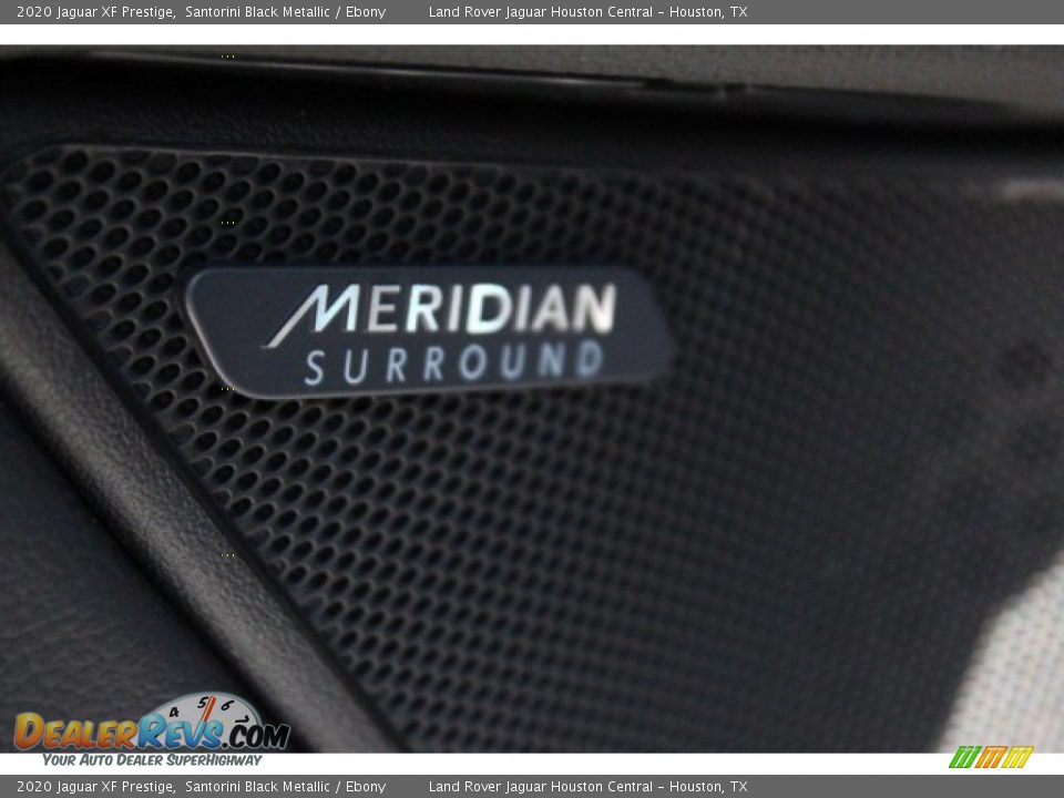 2020 Jaguar XF Prestige Santorini Black Metallic / Ebony Photo #11