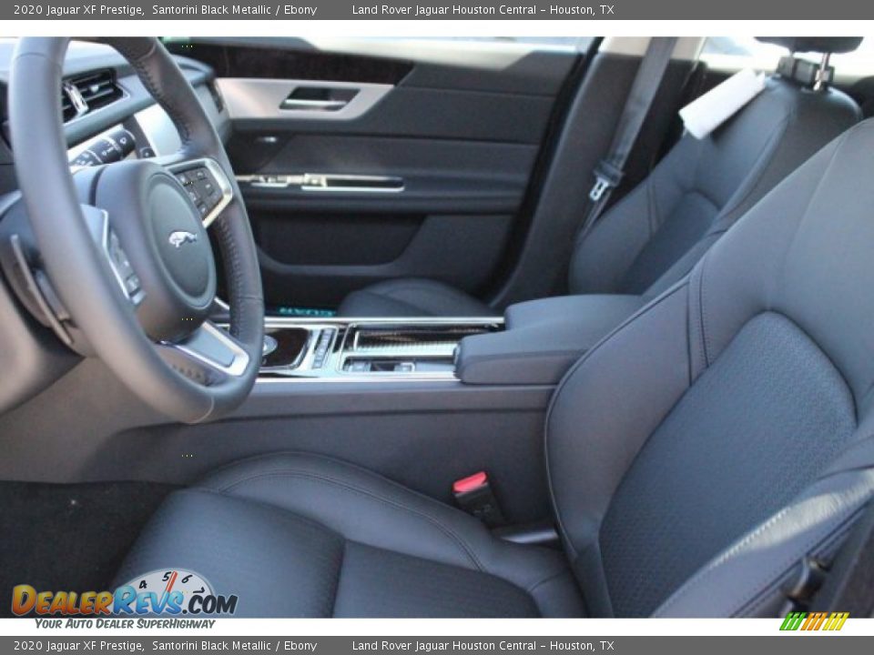 2020 Jaguar XF Prestige Santorini Black Metallic / Ebony Photo #13