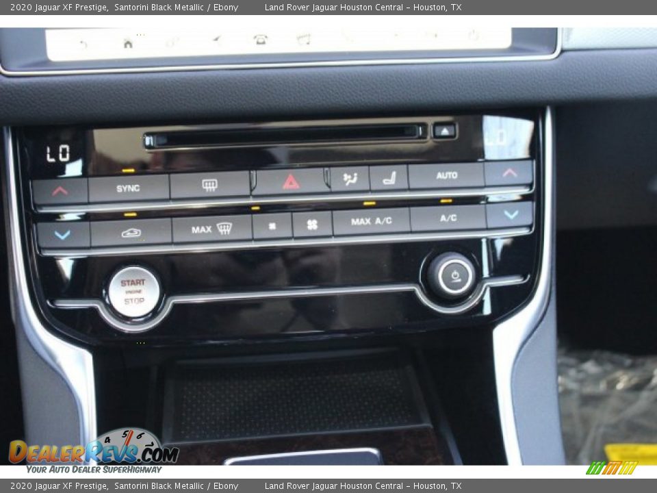2020 Jaguar XF Prestige Santorini Black Metallic / Ebony Photo #16