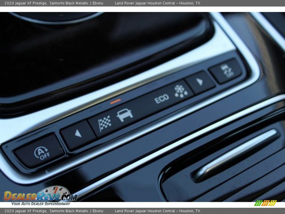 2020 Jaguar XF Prestige Santorini Black Metallic / Ebony Photo #17