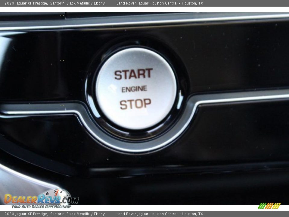 2020 Jaguar XF Prestige Santorini Black Metallic / Ebony Photo #19