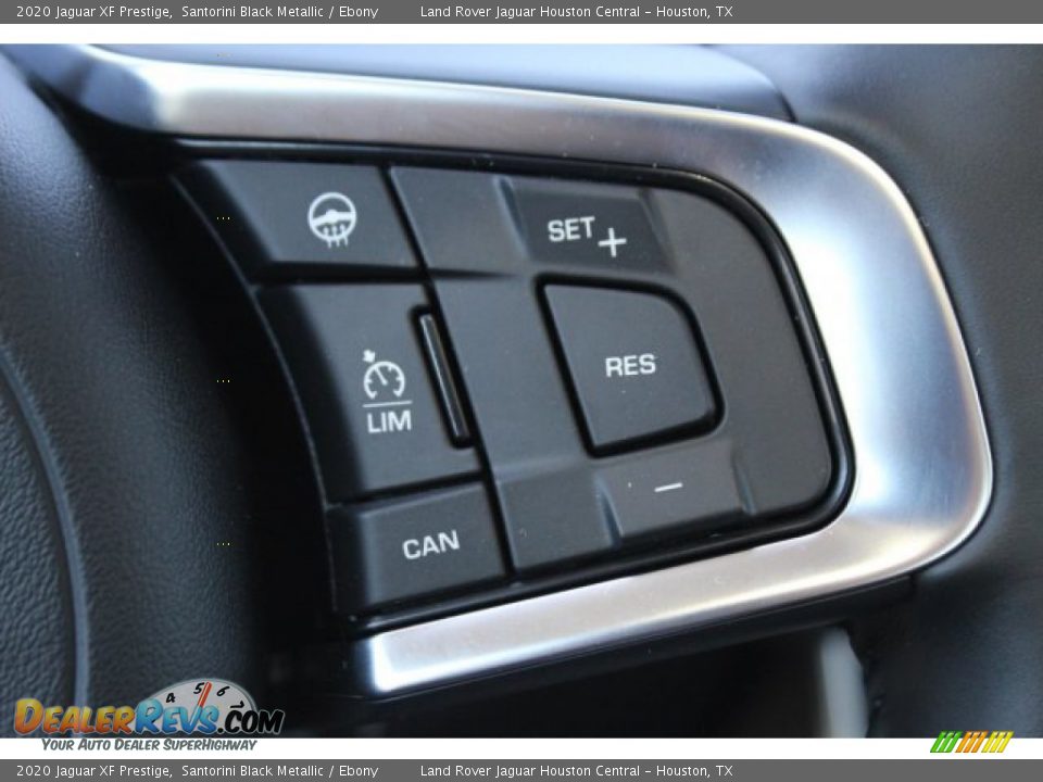 2020 Jaguar XF Prestige Santorini Black Metallic / Ebony Photo #22