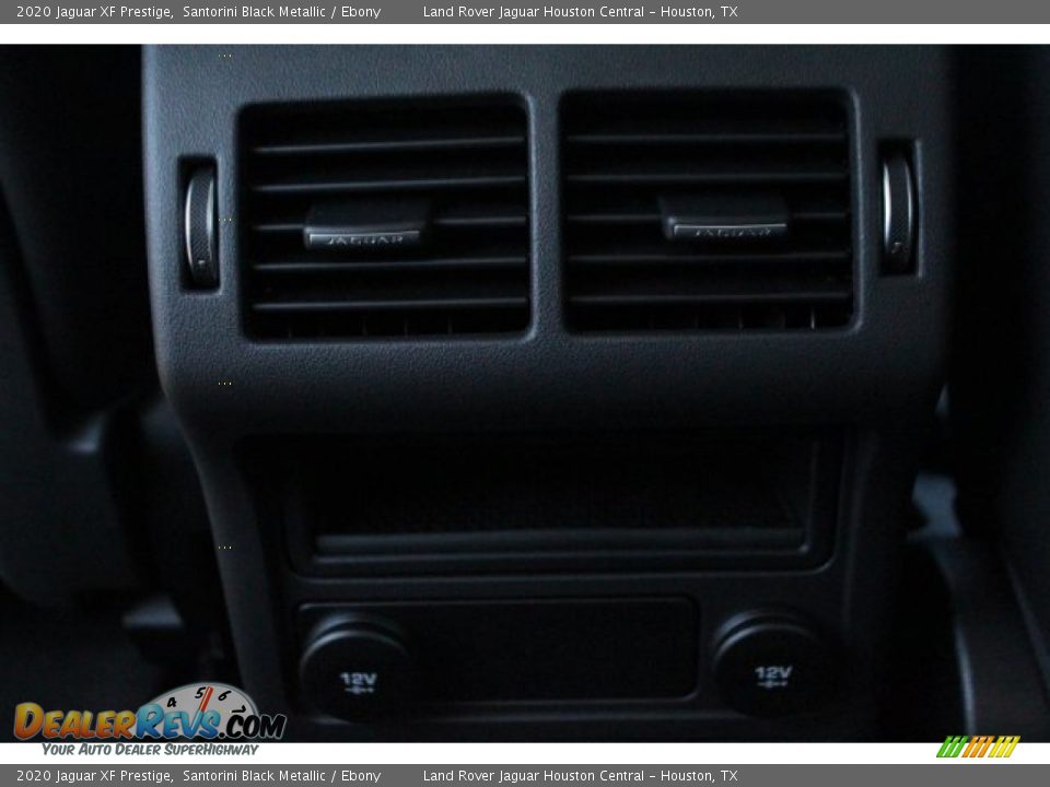 2020 Jaguar XF Prestige Santorini Black Metallic / Ebony Photo #27