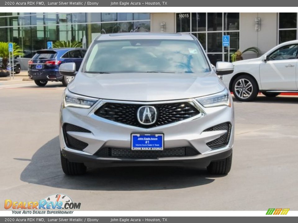 2020 Acura RDX FWD Lunar Silver Metallic / Ebony Photo #2