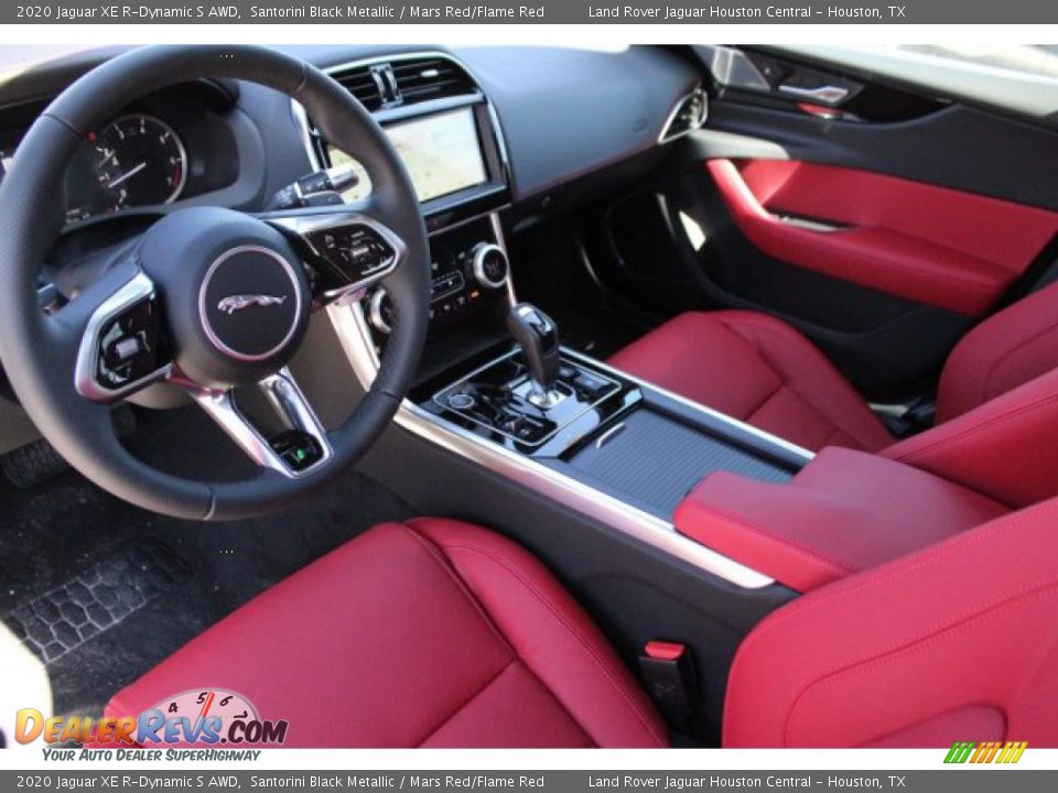 Mars Red/Flame Red Interior - 2020 Jaguar XE R-Dynamic S AWD Photo #12
