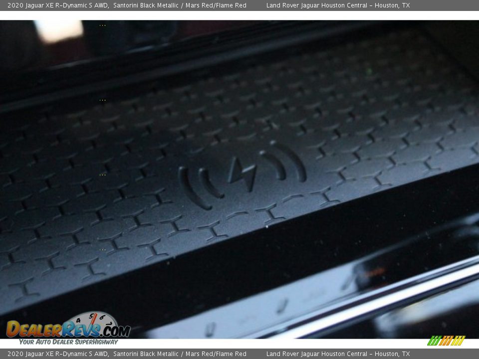 2020 Jaguar XE R-Dynamic S AWD Santorini Black Metallic / Mars Red/Flame Red Photo #20