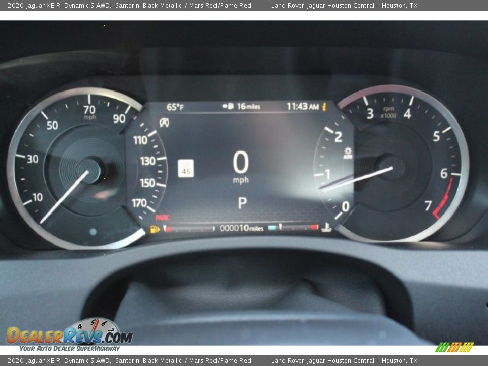 2020 Jaguar XE R-Dynamic S AWD Santorini Black Metallic / Mars Red/Flame Red Photo #24