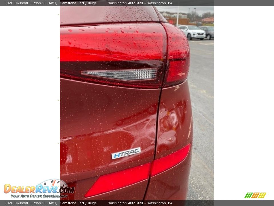 2020 Hyundai Tucson SEL AWD Gemstone Red / Beige Photo #22