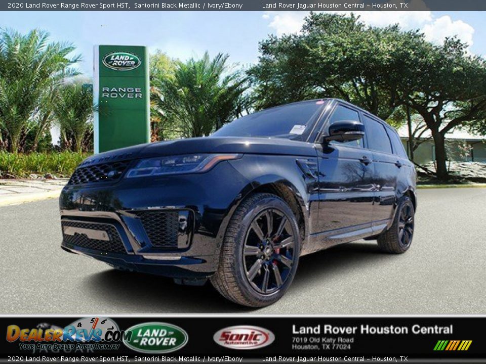 2020 Land Rover Range Rover Sport HST Santorini Black Metallic / Ivory/Ebony Photo #1