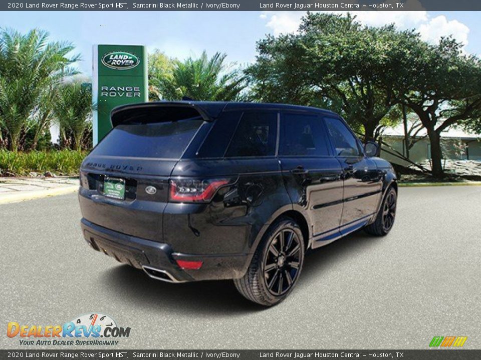 2020 Land Rover Range Rover Sport HST Santorini Black Metallic / Ivory/Ebony Photo #2