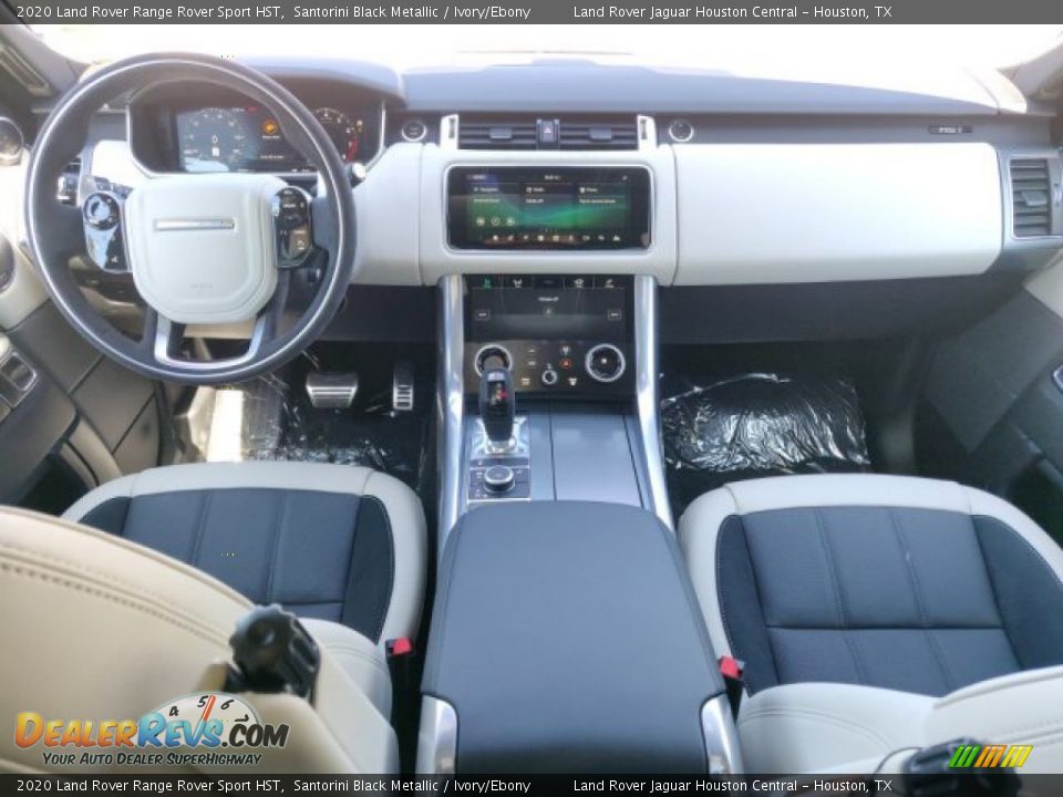 2020 Land Rover Range Rover Sport HST Santorini Black Metallic / Ivory/Ebony Photo #4